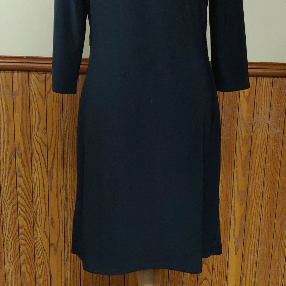 White House Black Market Sheer Tiered Front Dress S - Picture 8 of 14